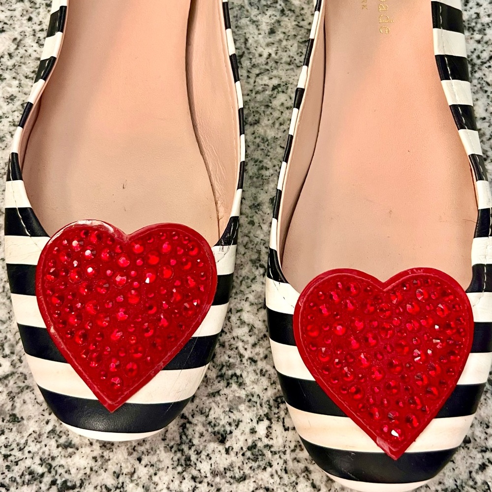 Kate spade heart glam shoes size 6